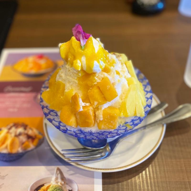 トロピカル杏仁ミルク(倉式珈琲店 三鷹東八店)