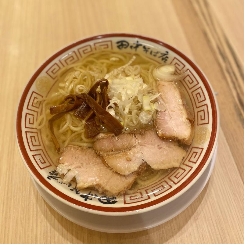 冷かけ中華そば(中華そば専門 田中そば店 渋谷PARCO店)