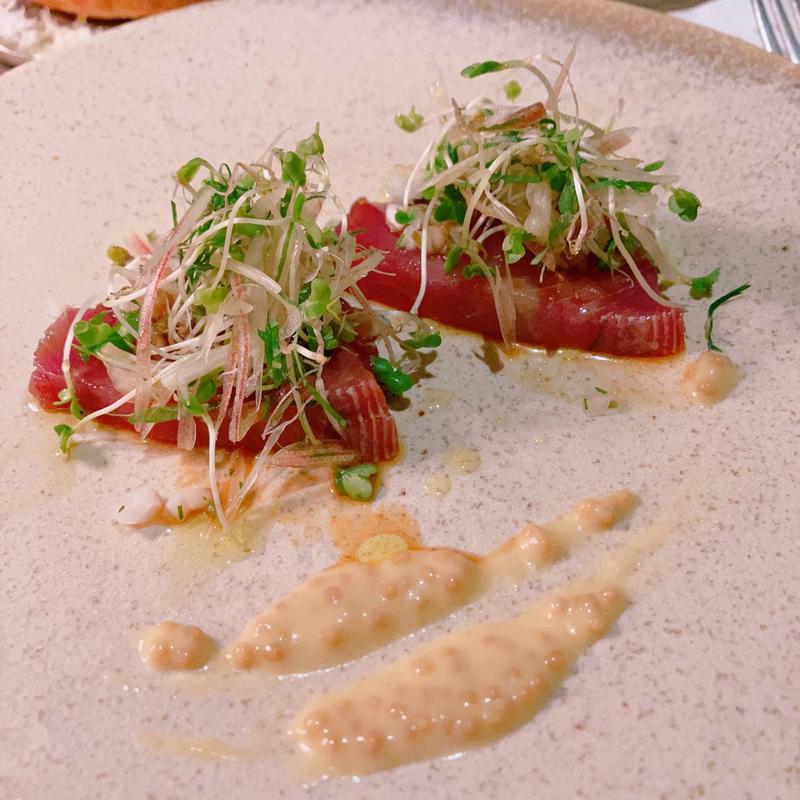 カツオのカルパッチョ(ラシーヌ)