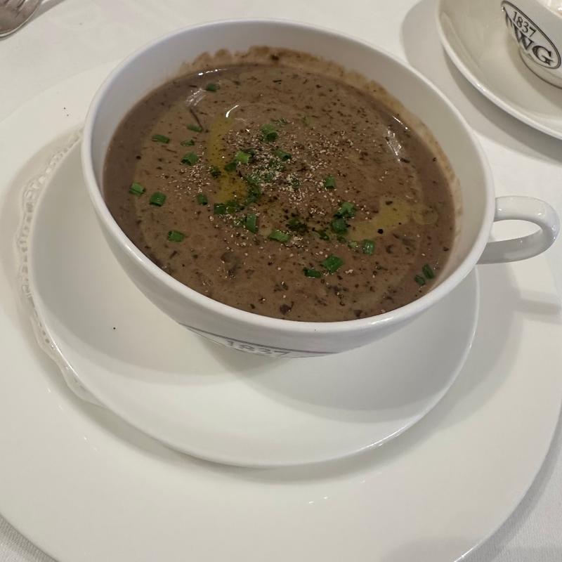 MUSHROOM SOUP(TWG Tea on the Bay at Marina Bay Sands)