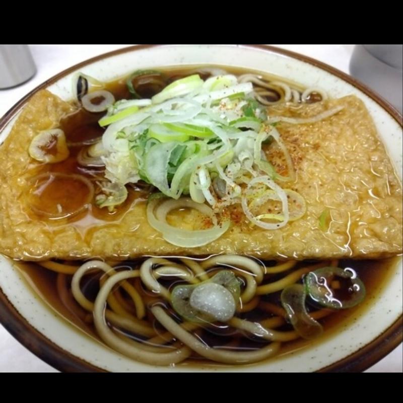 きつねそば(立喰そば吾妻屋)