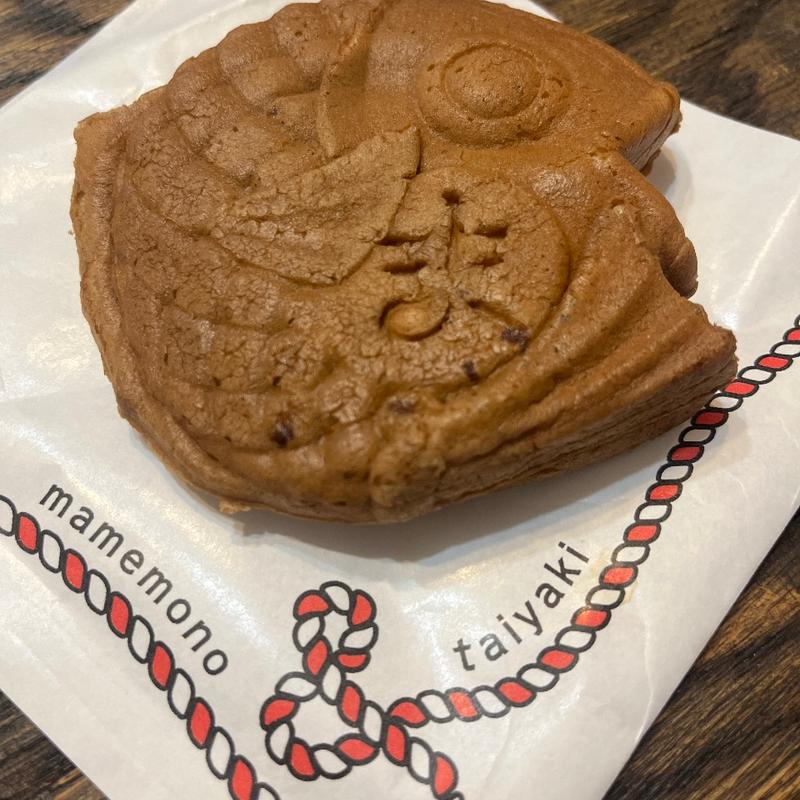 たい焼き粒あん(まめものとたい焼き 嵐山本店)