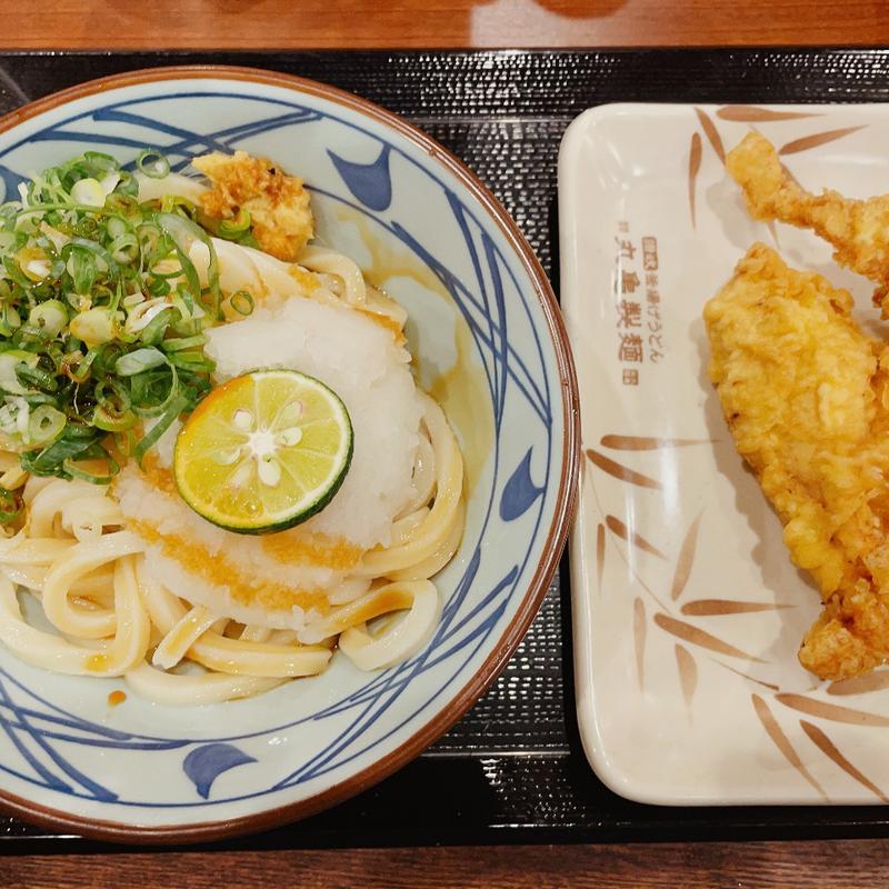 おろし醤油うどん(丸亀製麺JR亀有駅)
