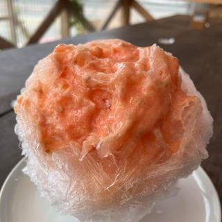トマトのかき氷(しあわせ かき氷店)