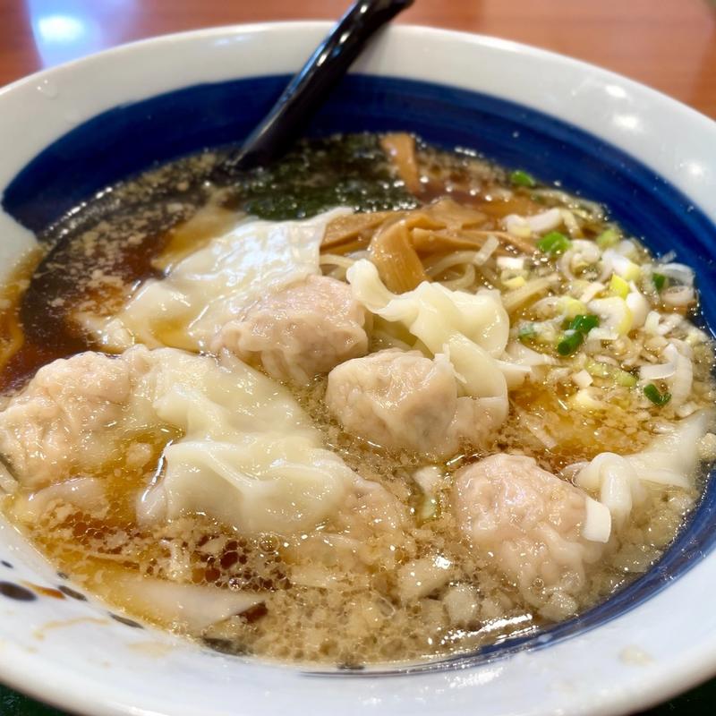 肉玉雲呑麺(らーめん直久 青山店)