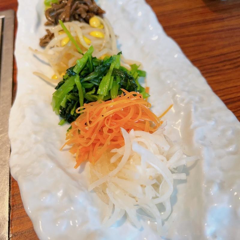 ナムル6点盛り(すみれ家 二子玉川店)