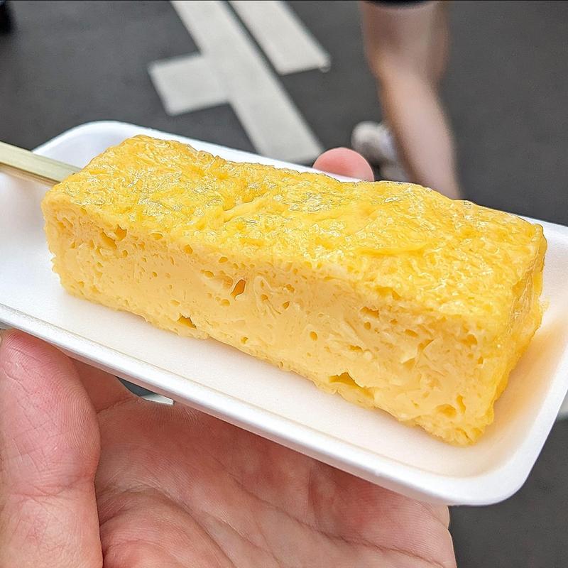 玉子焼き串(山長(やまちょう))