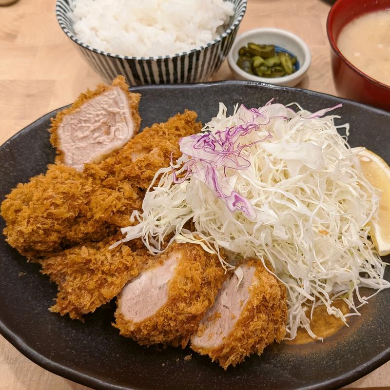 ひれかつ定食(とんかつ檍 蒲田本店)