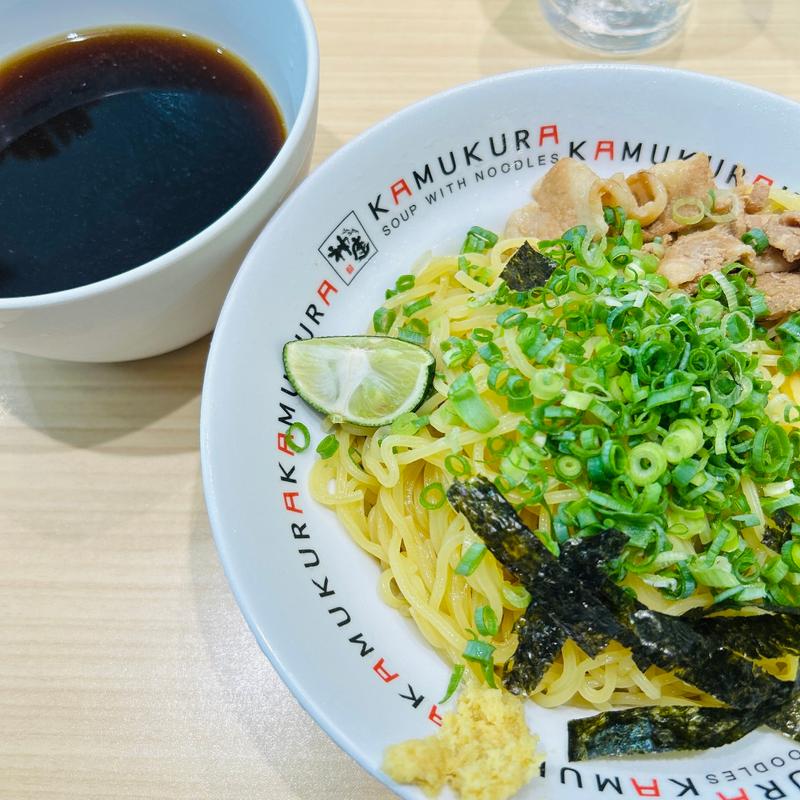 ざるラーメン(どうとんぼり神座 阪急三番街店)