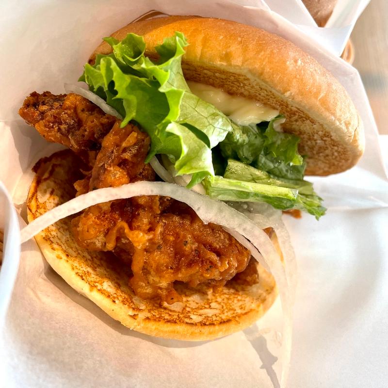 塩レモンチキンバーガー(フレッシュネスバーガーエキマルシェ新大阪ソトエ)