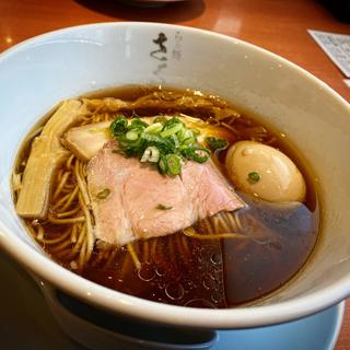 味玉醤油らぁ麺(らぁ麺さくら田 岡山大供店)