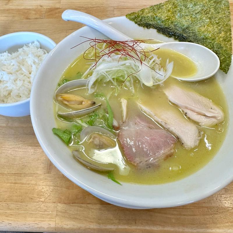 濃厚貝出汁(麺や いしばし)