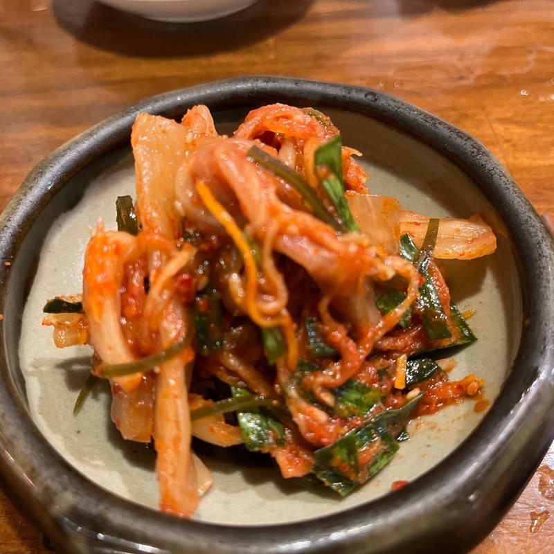 自家製キムチ(のんき 赤羽店 （もつやき のんき）)