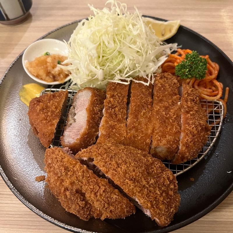特選ロース定食(とん久)