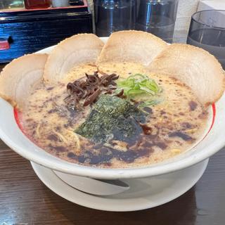 味噌チャーシューメン　麺かため、味こいめ、脂ふつう(哲麺 縁 静岡沓谷店 （テツメン エニシ）)
