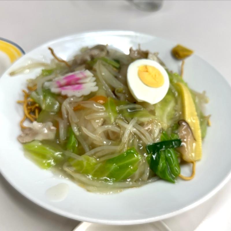 五目かたやきそば(昇龍)