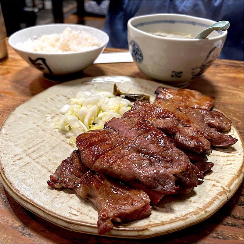 牛タン焼定食(1.5人前)(一隆 本店 （いちりゅう）)