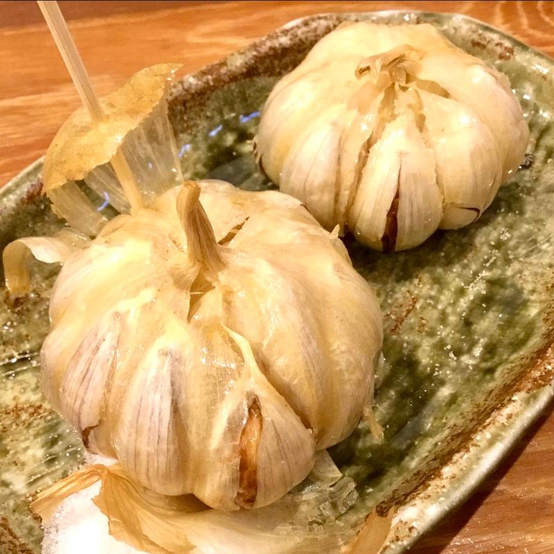 にんにくの素揚げ(とりとり亭 道徳店)