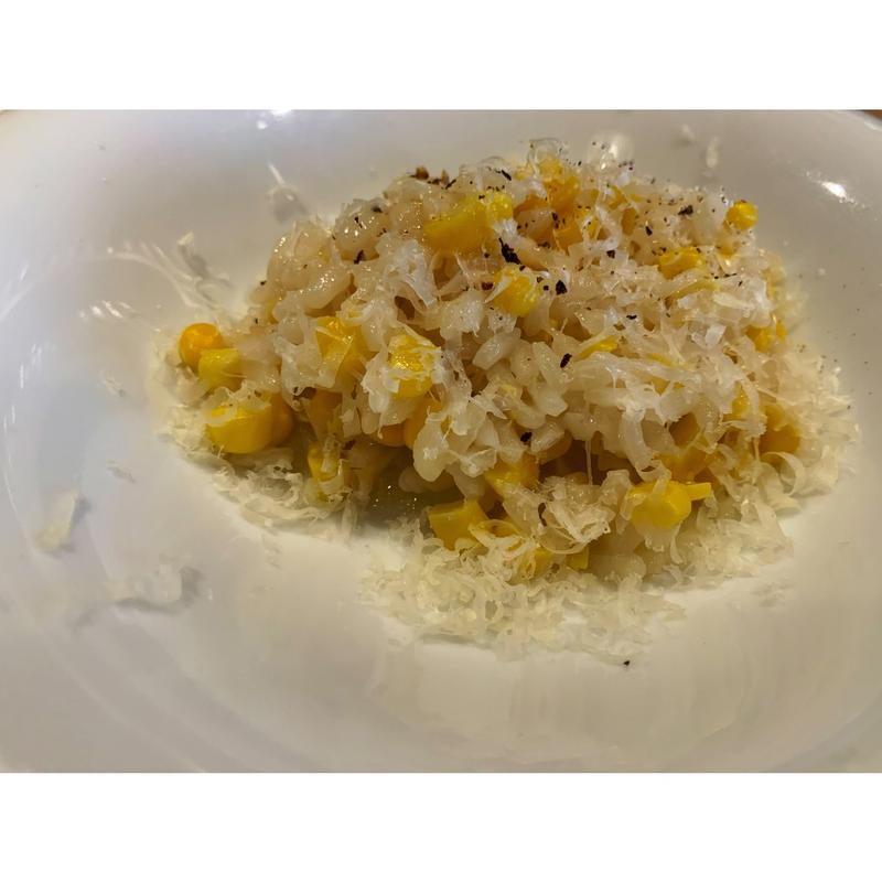 とうもろこしリゾット(WINE STAND caprino)