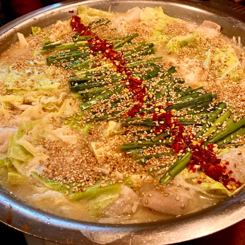 牛もつ鍋(鍋秀 本店)