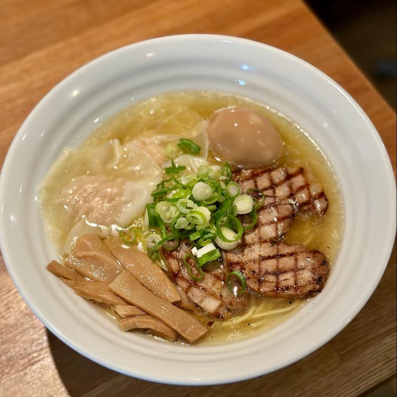 芳醇鶏そば 全部のせ(ふぅふぅ亭)