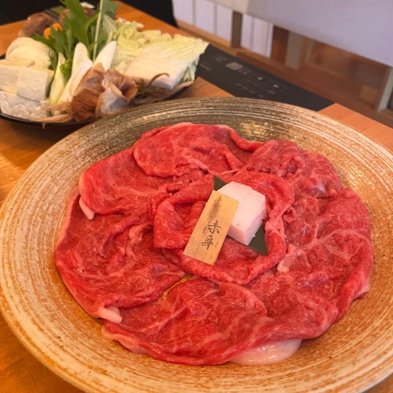 すきやき米沢牛赤身セット（130g）(米澤牛DINING べこや )