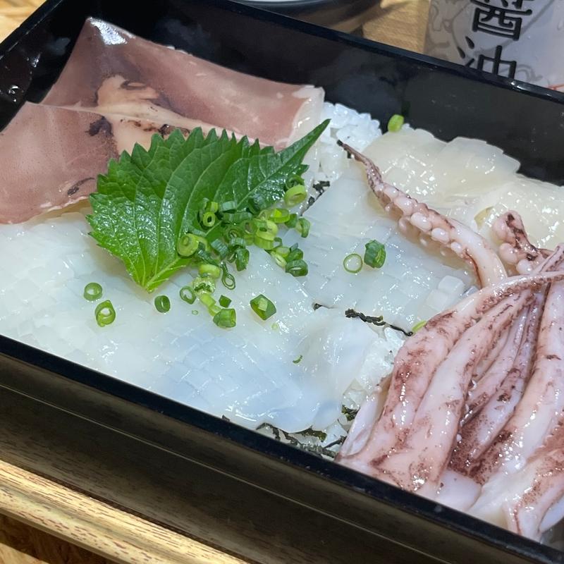 イカ恋姿造り重(イカ恋食堂)