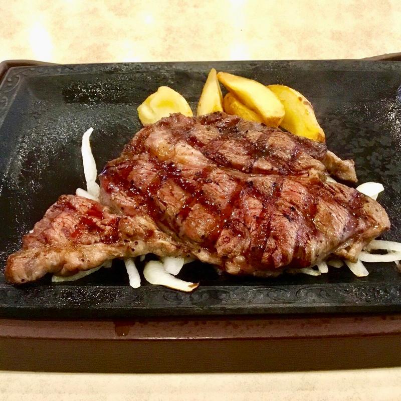 熟成赤身ログステーキ(スモール150g)(ステーキガスト大阪鷺洲店)