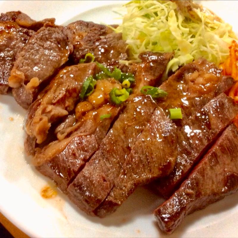 ステーキ定食(yayaトキヲコエテ)