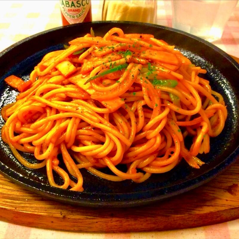 鉄板ナポリタン(堂島グリル 尼崎店)