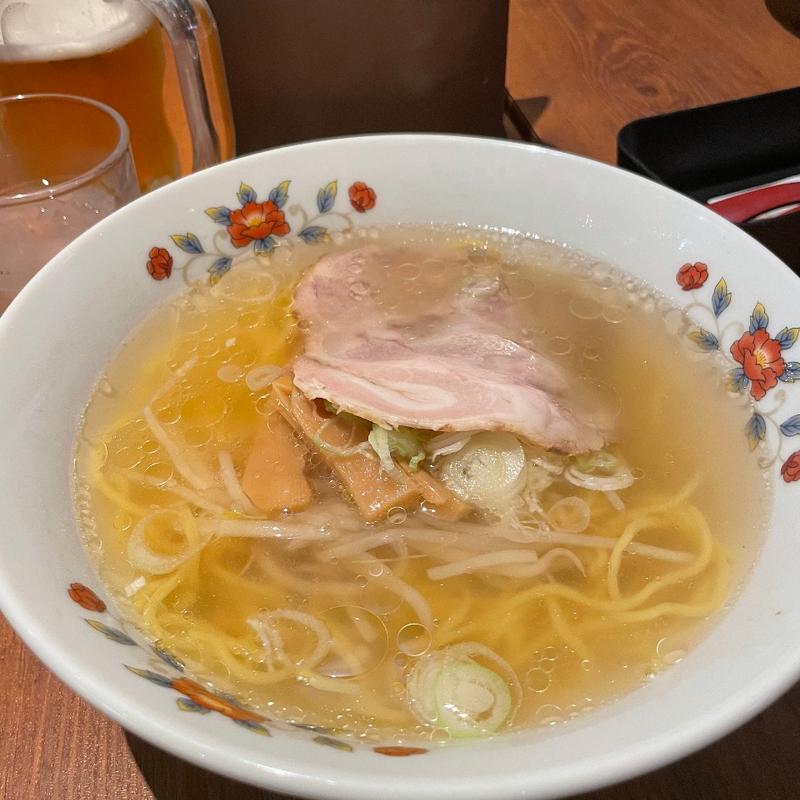 塩ラーメン(おんじき庭本 函館空港店)