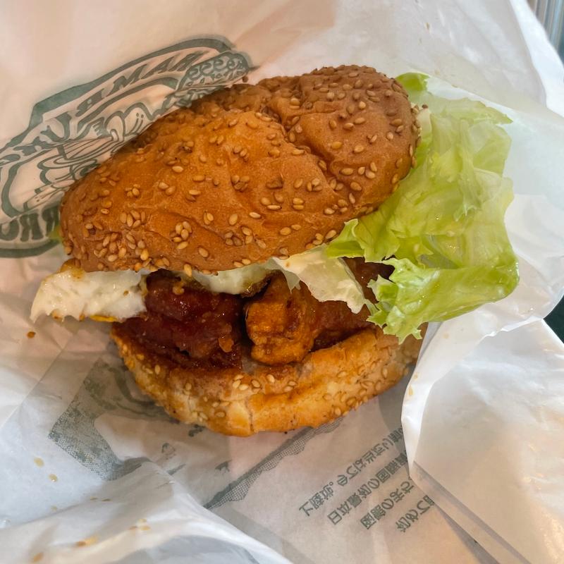 チャイニーズチキンバーガー(ラッキーピエロ 港北大前店)