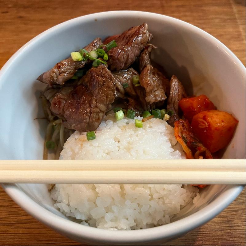 ロース丼(1.5人前)(らむ蔵 一番町店 （ラムゾウ）)