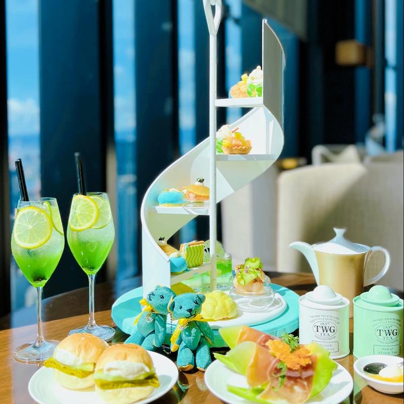 MELON MANIA（メロンマニア）」アフタヌーンティー(40スカイバー＆ラウンジ)