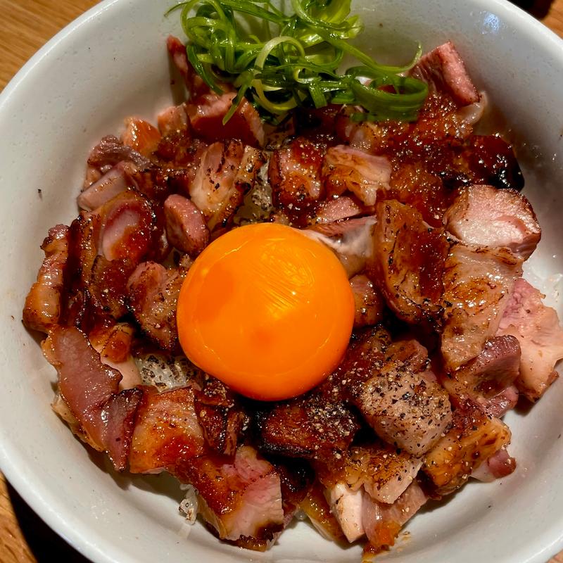 チャーシュー丼(中華蕎麦みうら)