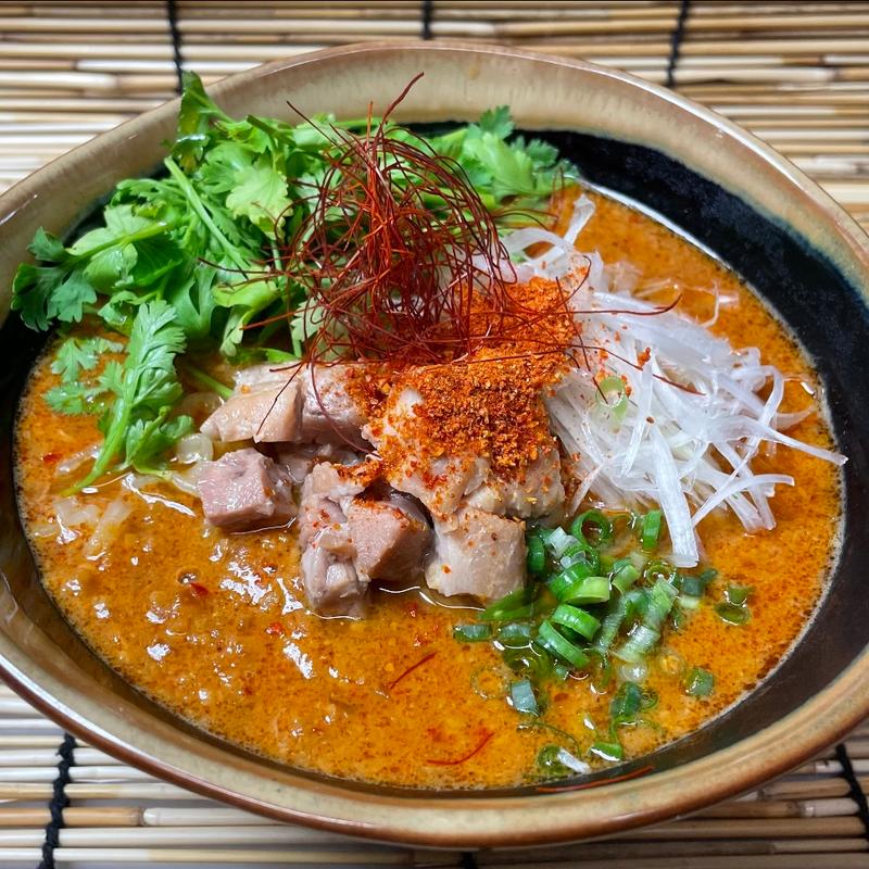 零-ZERO-濃厚ピーナッツ担々麺(会津ブランド館)