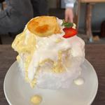 クリーミー金柑withジャガイモブリュレ(しあわせ かき氷店)