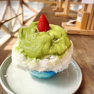 グリーンパイナップル(しあわせ かき氷店)