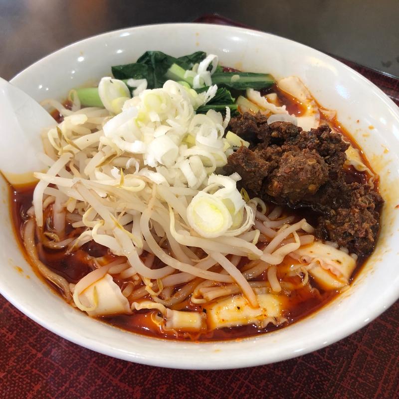 麻辣刀削麺(長城飯店 町田店)