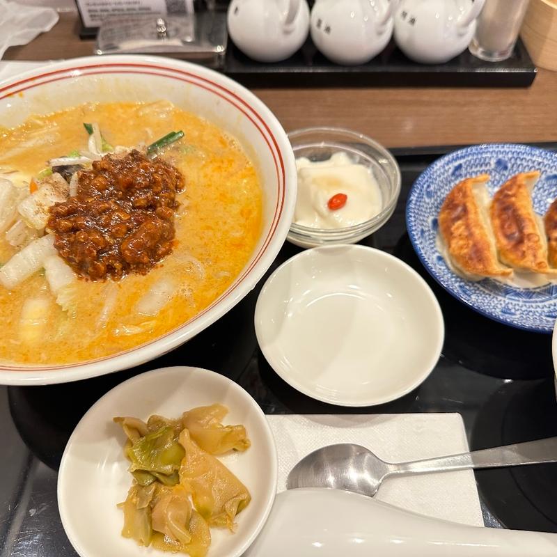 シビ辛四川坦坦たんめん定食(横濱一品香 青葉台店)