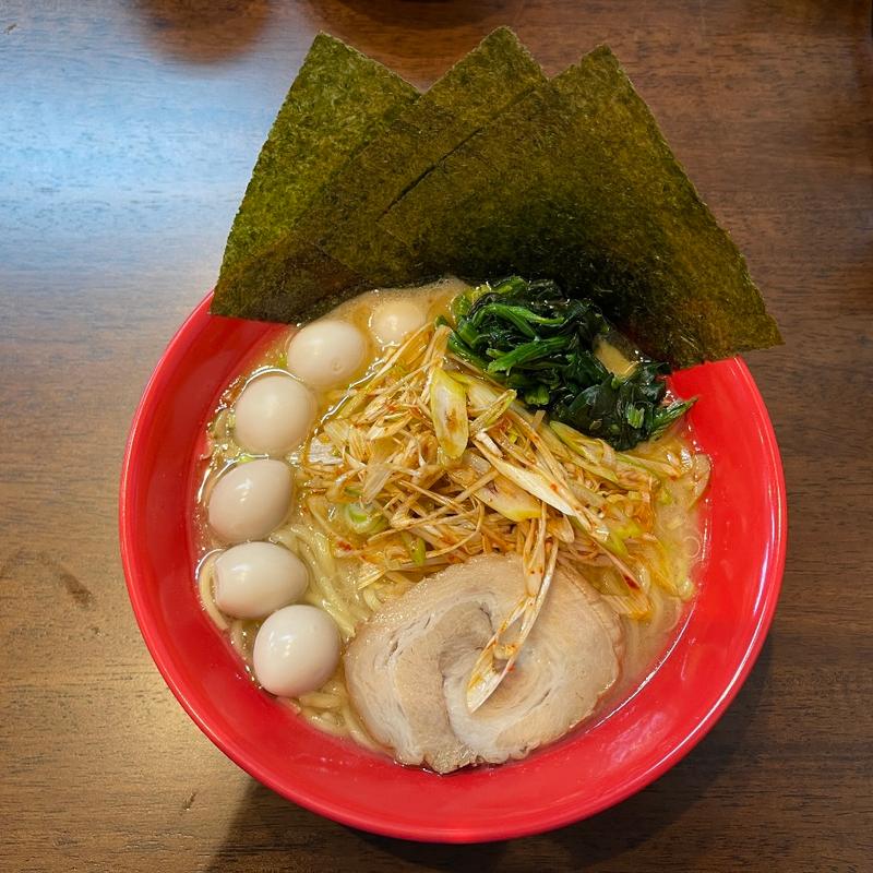 ラーメン　醤油(横浜家系ラーメン 赤家 粉浜西店)