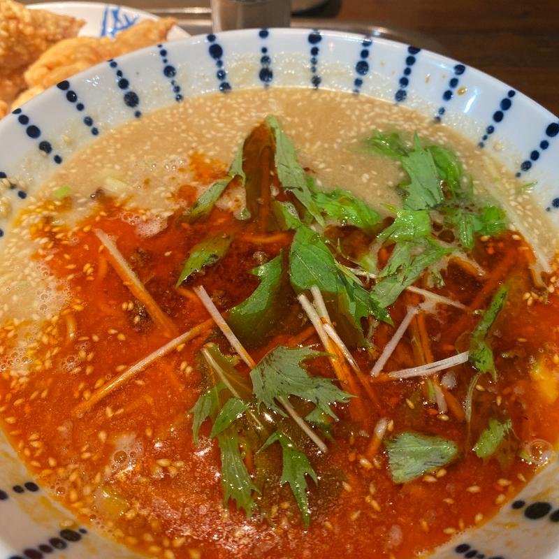 坦々麺天津飯セット(中国料理ふくふく )