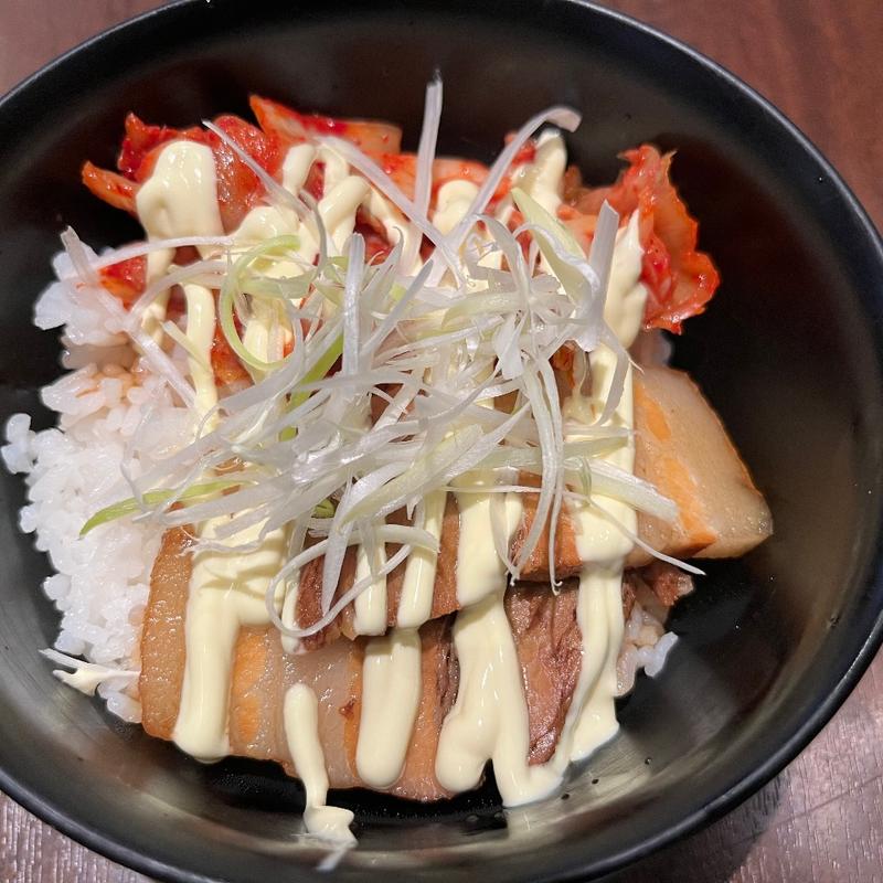 キムマヨバラチャ丼(麺のようじ)