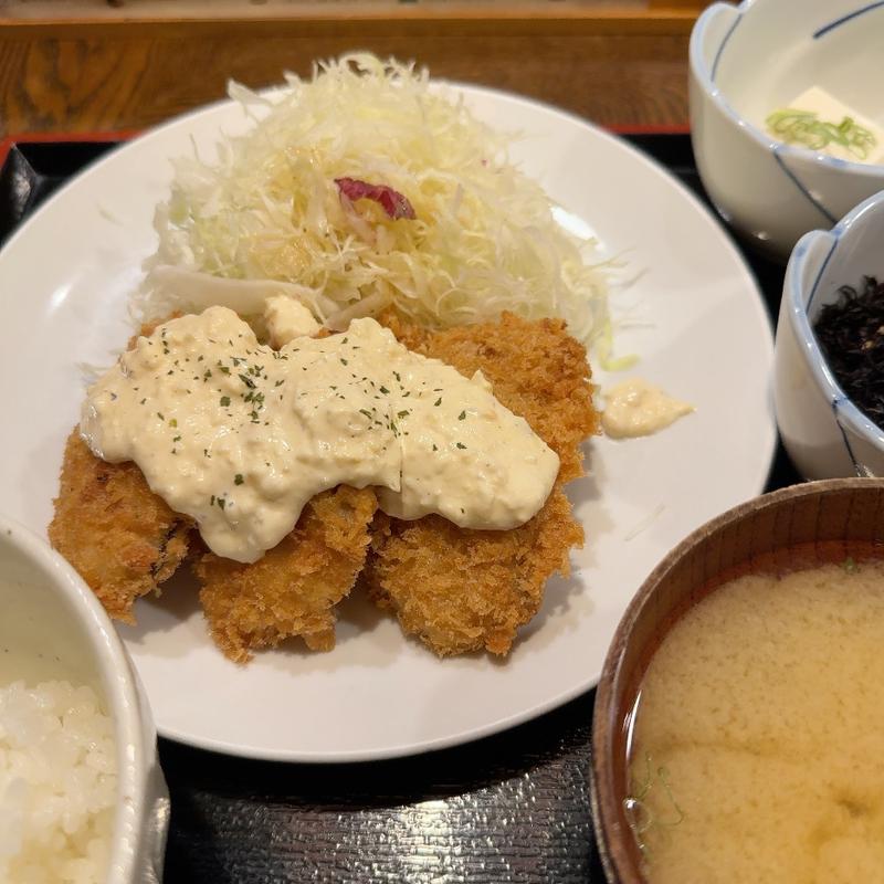 真鱈のフライ(なかめのてっぺん 横浜みなとみらい)