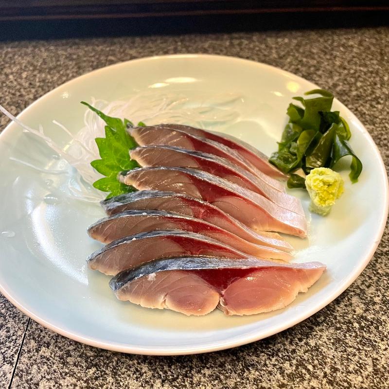 シメサバきずし(居酒屋 大漁)