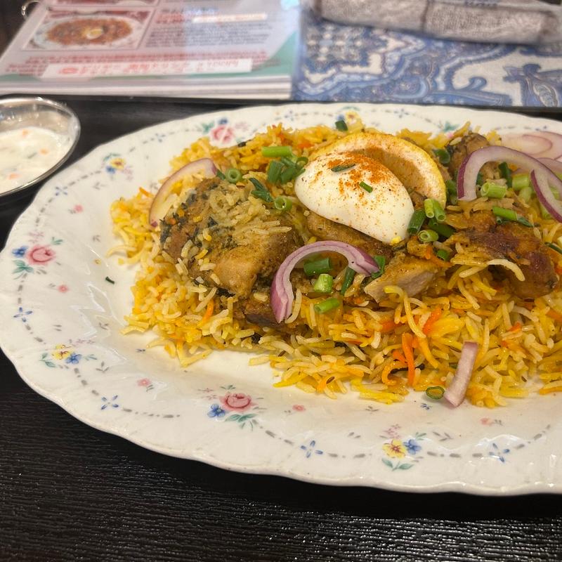 チキンビリヤニ(ビリヤニレストラン ミラ)