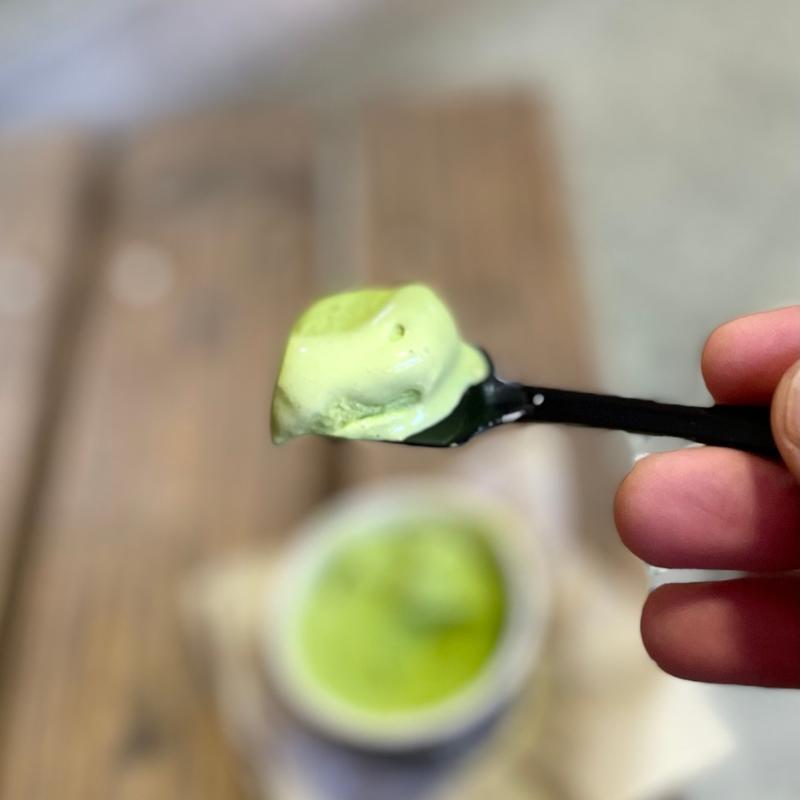 シングル(抹茶ジェラート)(アリマジェラテリアスタジオーネ)