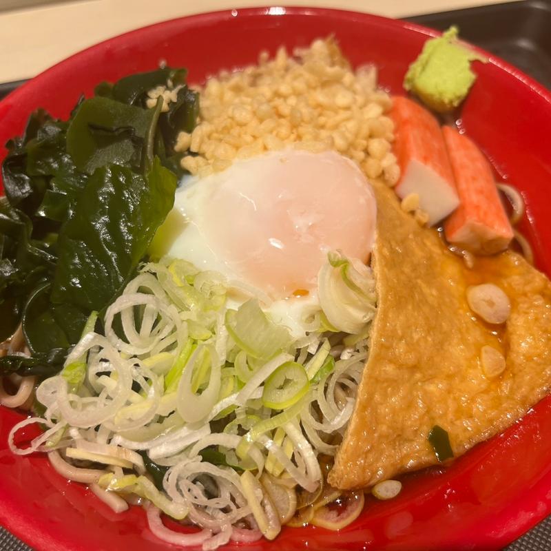 冷し特撰富士そば(名代 富士そば 田町店)