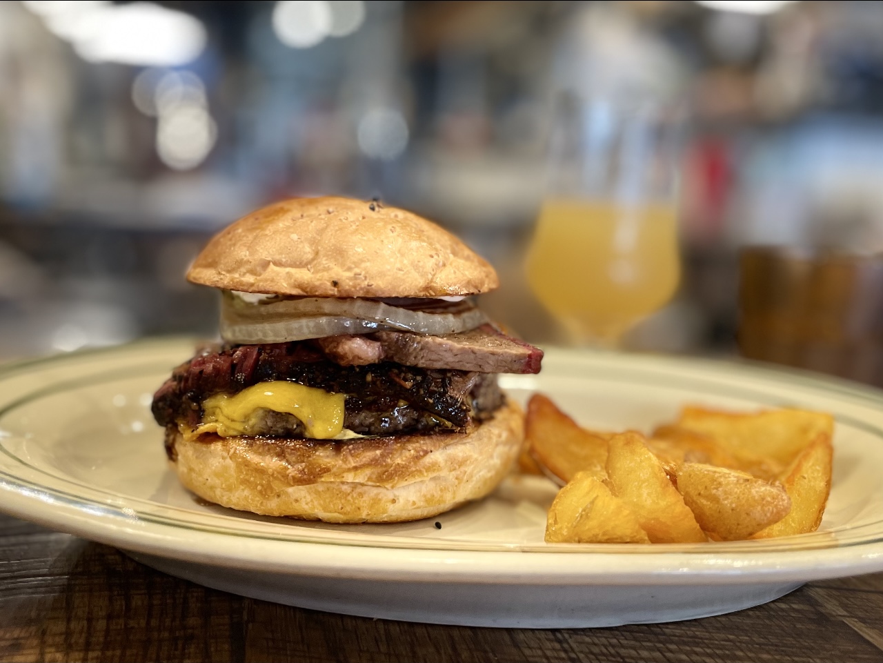BBQブリスケットバーガー(マンチズ バーガー シャック （MUNCH'S