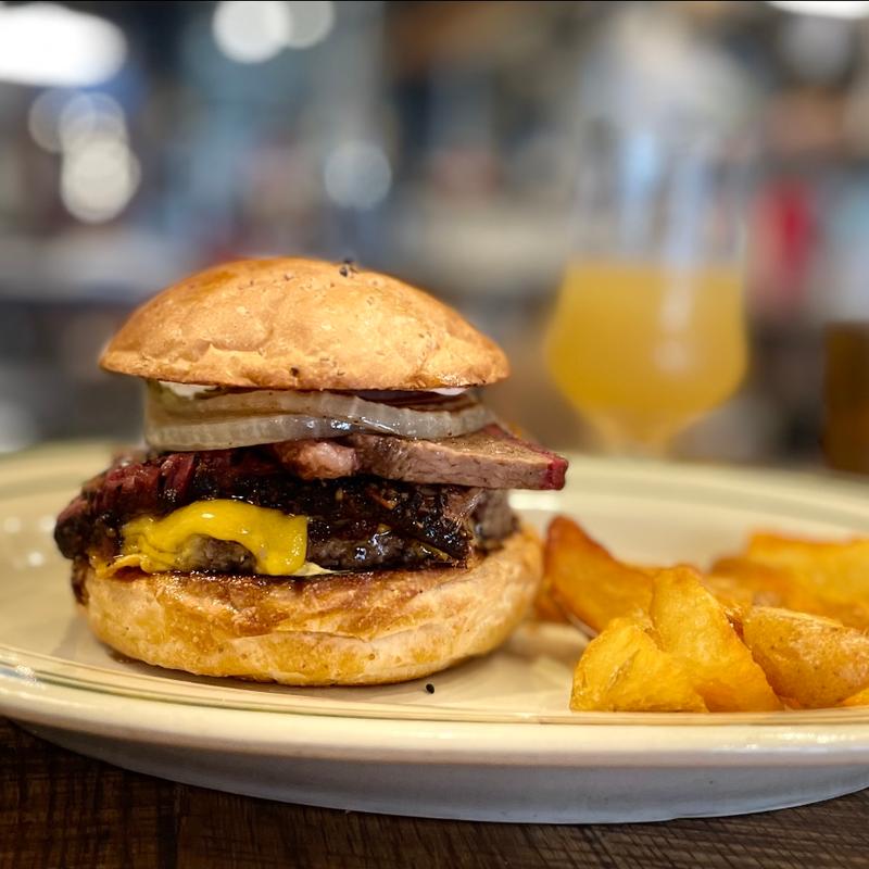 BBQブリスケットバーガー(マンチズ バーガー シャック （MUNCH'S BURGER SHACK）)